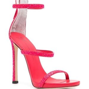 Giuseppe Zanotti
Harmony glitter-detail heeled sandals